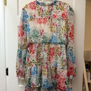 Aqua Chic Floral Women’s Dress